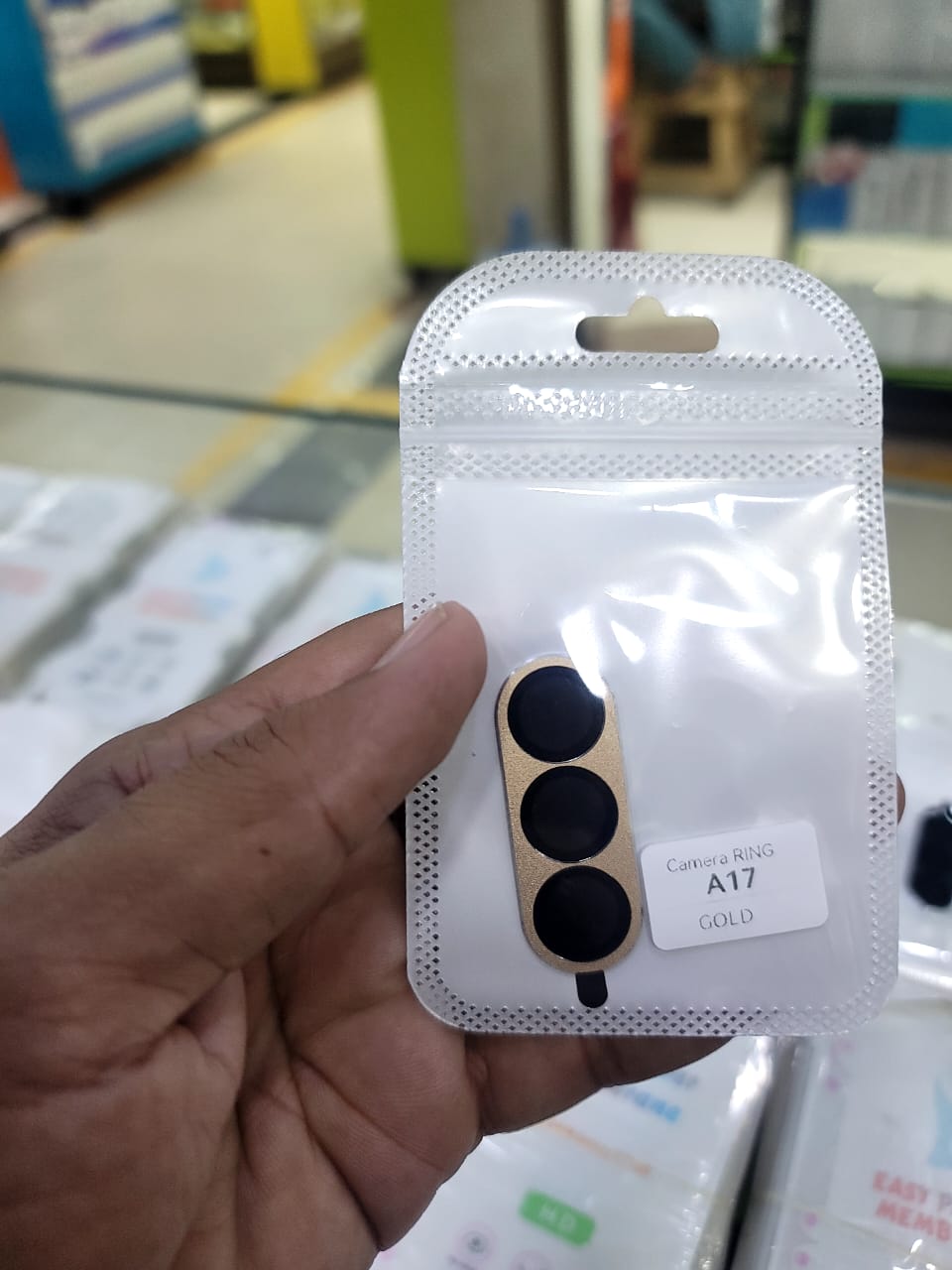 Metal Camera Lens Protector for Samsung A17 Black Silver Blue Gold View 4 - OnlineExpo.pk