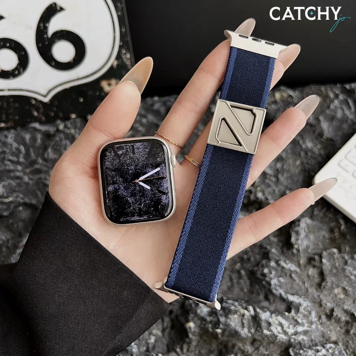 Apple Watch Adjustable Sports Nylon Band with N-Buckle Strap (42mm / 44mm / 45mm / 46mm / 49mm / Ultra) View 5