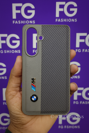 BMW Sports cover for Samsung A17 Premium Qaulity Stylish Cover Original Product Front View - OnlineExpo.pk