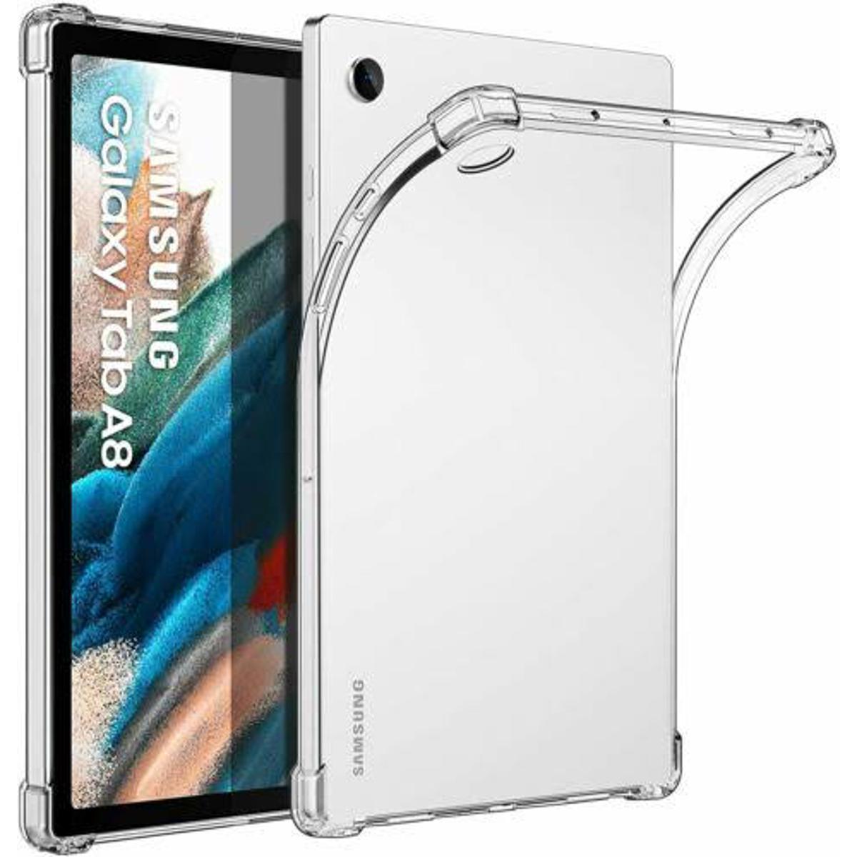 Bumper Cover for Tab A8 10.5 inch Case TPU Silicon Transparent Cover Original Product Front View - OnlineExpo.pk