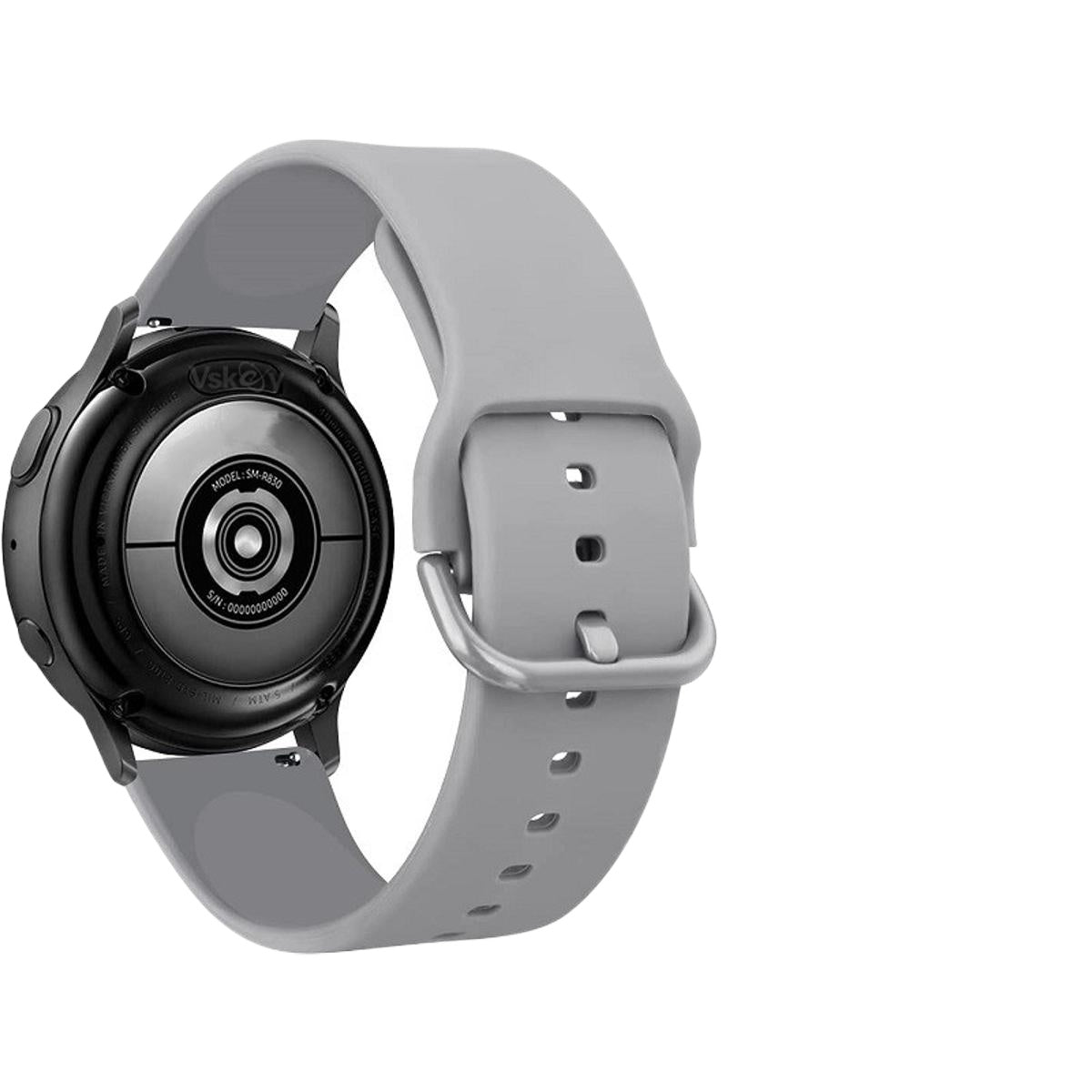 22mm Silicone Watch Strap – Mibro Lite 2 / Haylou GST / Yolo Supreme / Kieslect KR / Amazfit GTR / Huawei GT2 / Samsung View 3 - OnlineExpo.pk