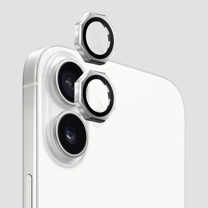 Octagon Camera Lens Protector for All Model 11 to 17 Pro Max H Tempered Glass Camera Cover with Metal Ring View 9