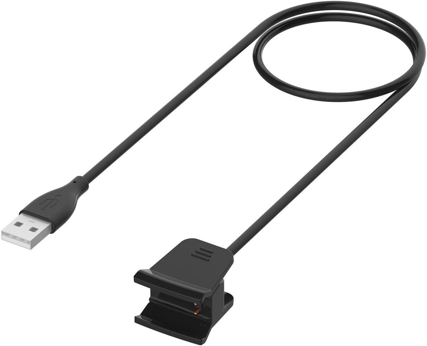 Fitbit Alta HR Charger, Replacement USB Charging Cable Cord Charger Cradle Dock Adapter Fitness Tracker Wristband Smart
