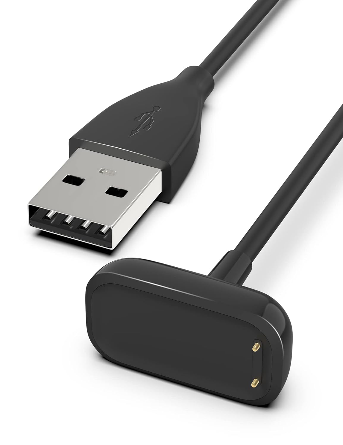 Fitbit Charge 5 & Luxe USB Charging Cable Cord Fitness Tracker Replacement Smartwatch Original Product Front View