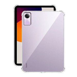Soft TPU Bumper Clear Case for Redmi Pad SE 11 inch 2023 Shockproof Drop Protection Slim Lightweight TPU Transparent Back Cover Shell View 2 - OnlineExpo.pk