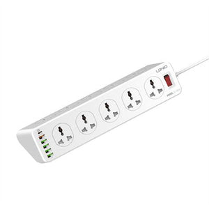 LDNIO SC10610 10-Outlet Power Strip View 9 - OnlineExpo.pk