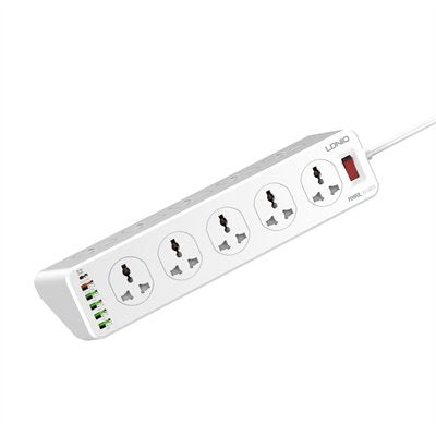LDNIO SC10610 10-Outlet Power Strip View 9 - OnlineExpo.pk
