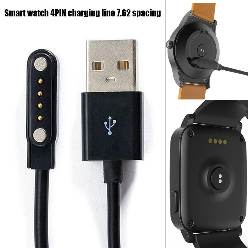 4 Pin Magnetic Charging Cables For Smart Watch View 2 - OnlineExpo.pk