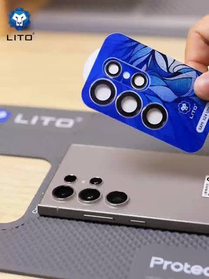 Lito Camera Lens Protector For Samsung S25 Ultra S24 Ultra View 3 - OnlineExpo.pk