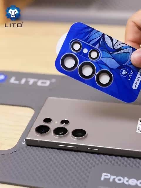 Lito Camera Lens Protector For Samsung S25 Ultra S24 Ultra View 3 - OnlineExpo.pk