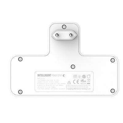 LDNIO SC2311 2 AC Outlets Portable Extension Power Socket View 4 - OnlineExpo.pk
