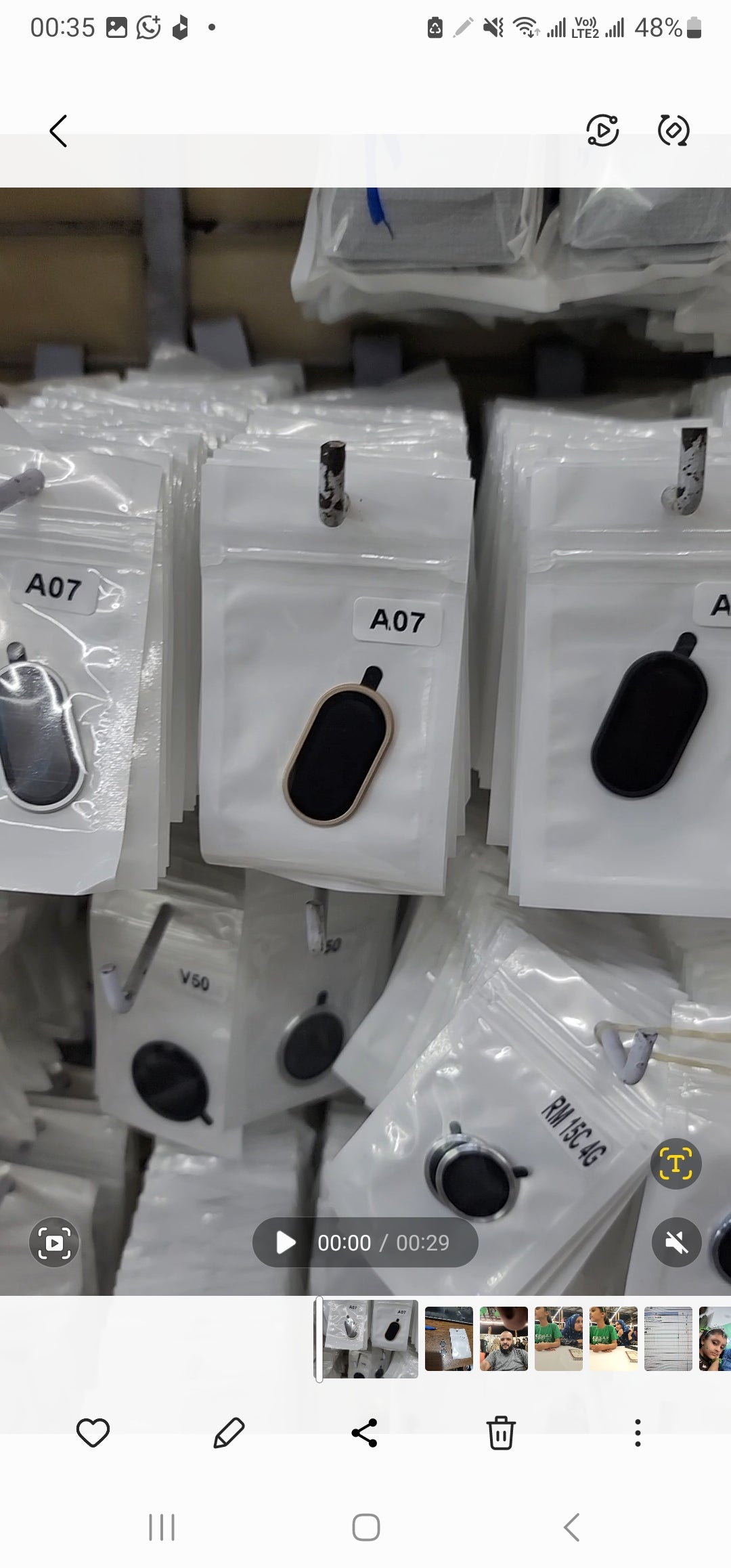 Camera Lens Protector for Samsung A07 Black Silver Gold Original Product Front View - OnlineExpo.pk