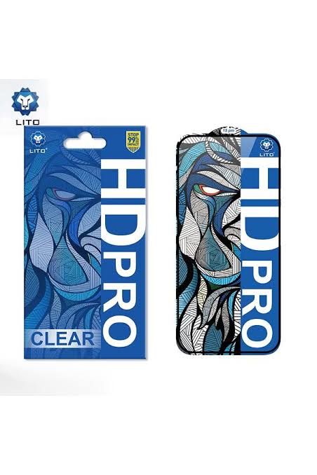 LITO HD Pro High Definition Tempered Glass Screen Protector For 17 Pro Original Product Front View - OnlineExpo.pk