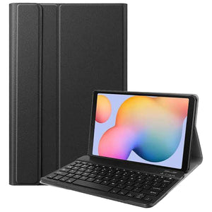 Samsung Galaxy Tab S6 Lite Book Cover Black. Original Product Front View - OnlineExpo.pk