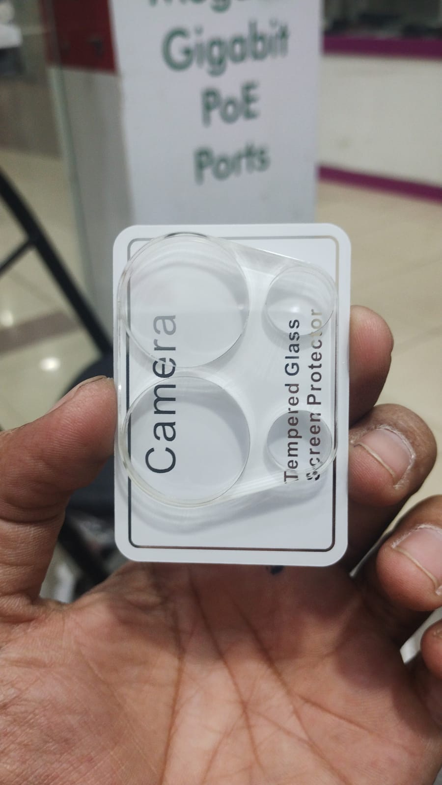 9H Premium Quality Camera Protector for Mi Redmi Note 13 Pro Transparent Original Product Front View - OnlineExpo.pk