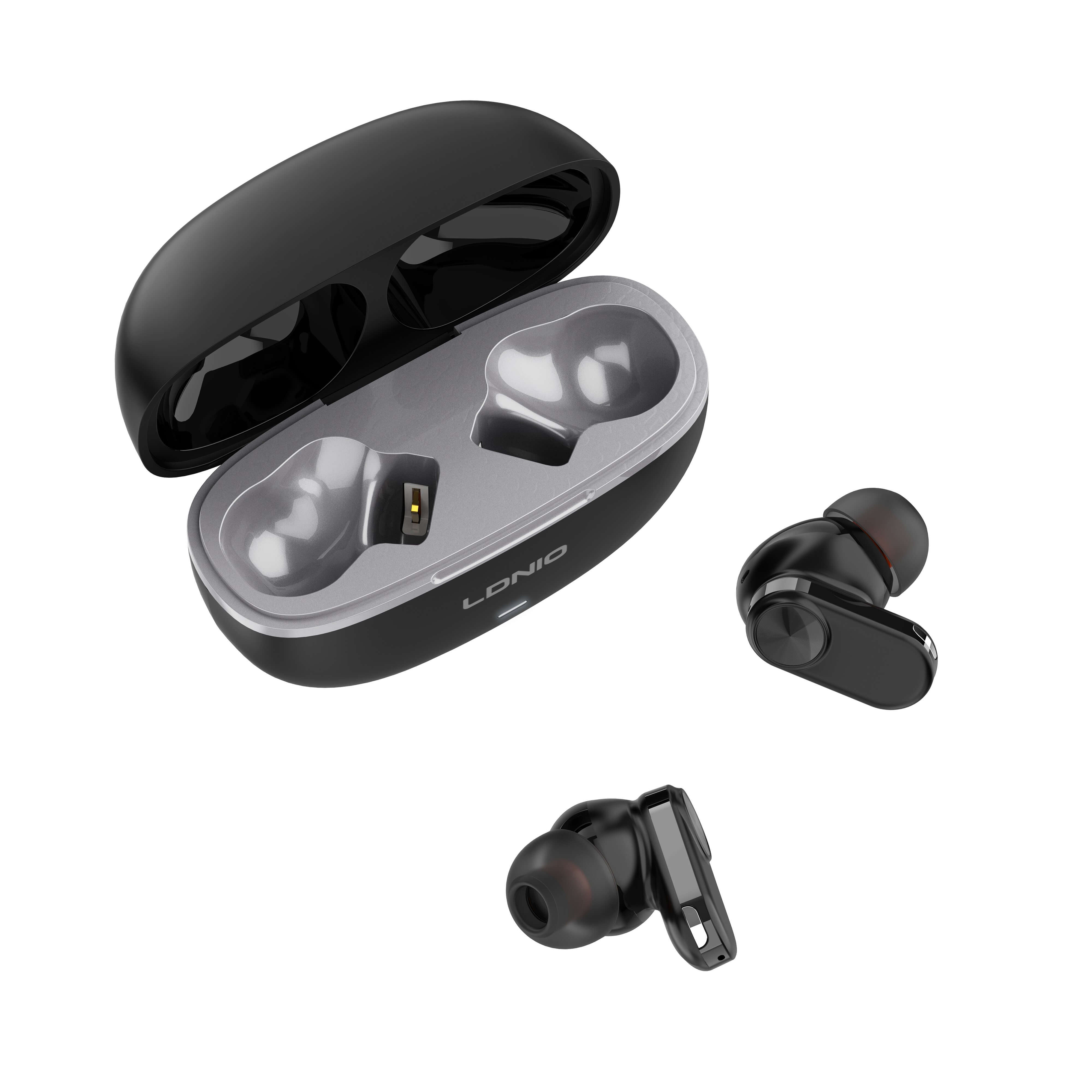 LDNIO T13 Wireless Bluetooth Earbuds View 2 - OnlineExpo.pk