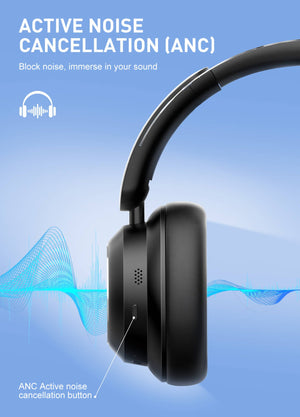 LDNIO H01 Bluetooth noise-cancelling Headphones View 3 - OnlineExpo.pk