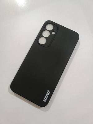 Black Eouro Slim Soft Silicone Back Cover for Samsung A16 Samsung A26 Samsung A36 Samsung A56 View 2 - OnlineExpo.pk