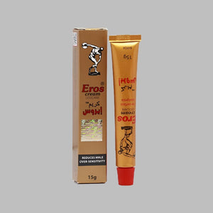 Eros Delay Timing Cream For Men Original Product Front View - OnlineExpo.pk