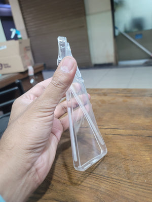 Soft TPU Back cover for Redmi Note 14 4G Transparent with Camera protection Dust Proof Cap without edges View 3 - OnlineExpo.pk