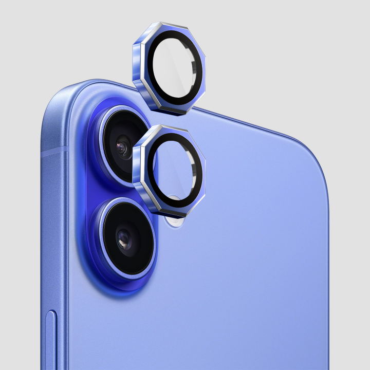 Octagon Camera Lens Protector for All Model 11 to 17 Pro Max H Tempered Glass Camera Cover with Metal Ring View 7