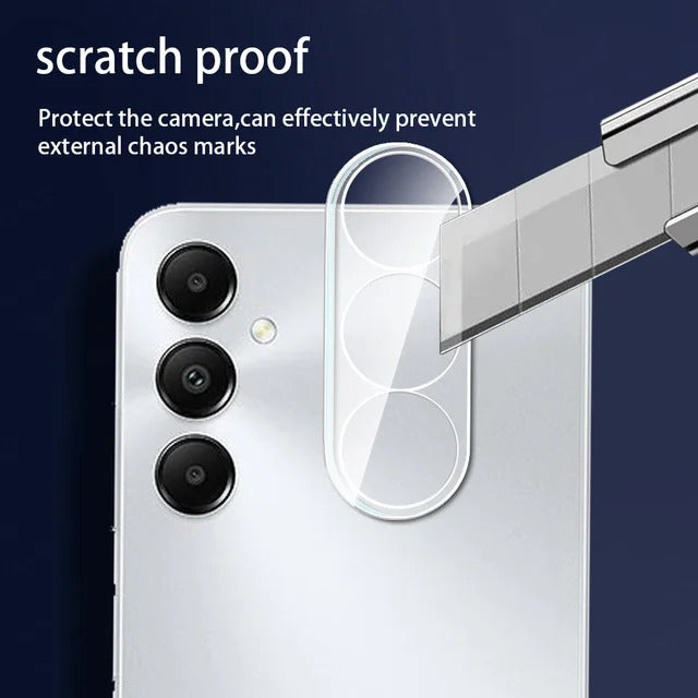 Samsung A05s Clear Camera Glass Lens Protector Tempered Full Cover View 2 - OnlineExpo.pk