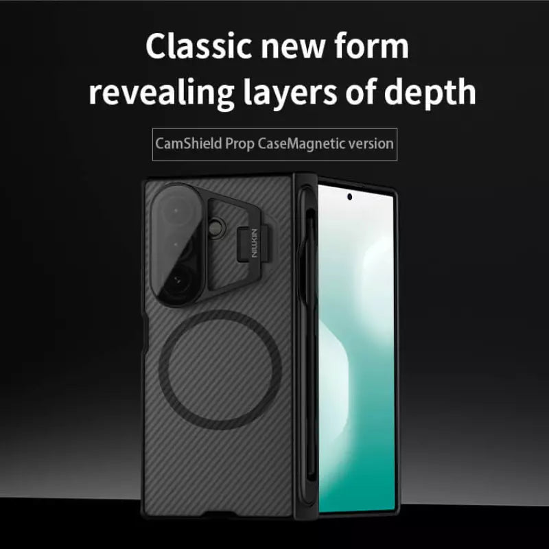 Samsung Galaxy Z Fold 7 Nillkin Camshield Prop Magnetic Transparent Lens Guard Edition S-PEN Clear version Camera protective