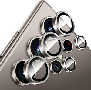 Proper Fitting Shield Camera protector Camera Lens Protector for S24 Ultra View 3 - OnlineExpo.pk
