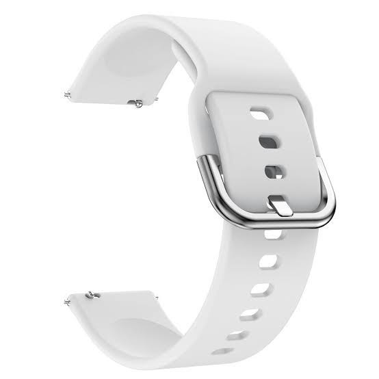 22mm Silicone Watch Strap – Ronin R07 / Mibro T2 / Amazfit GTR 3 / Dany Alpha / Huawei GT3 / Kieslect K10 / Samsung 46mm View 3 - OnlineExpo.pk