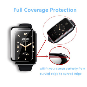 3D Soft Screen Protector For Mi Band 7 Pro Original Product Front View - OnlineExpo.pk