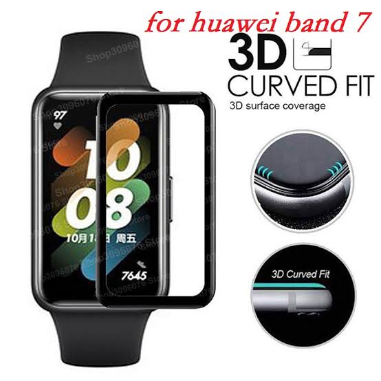 3D Soft Screen Protector For Huawei Band 7 View 2 - OnlineExpo.pk