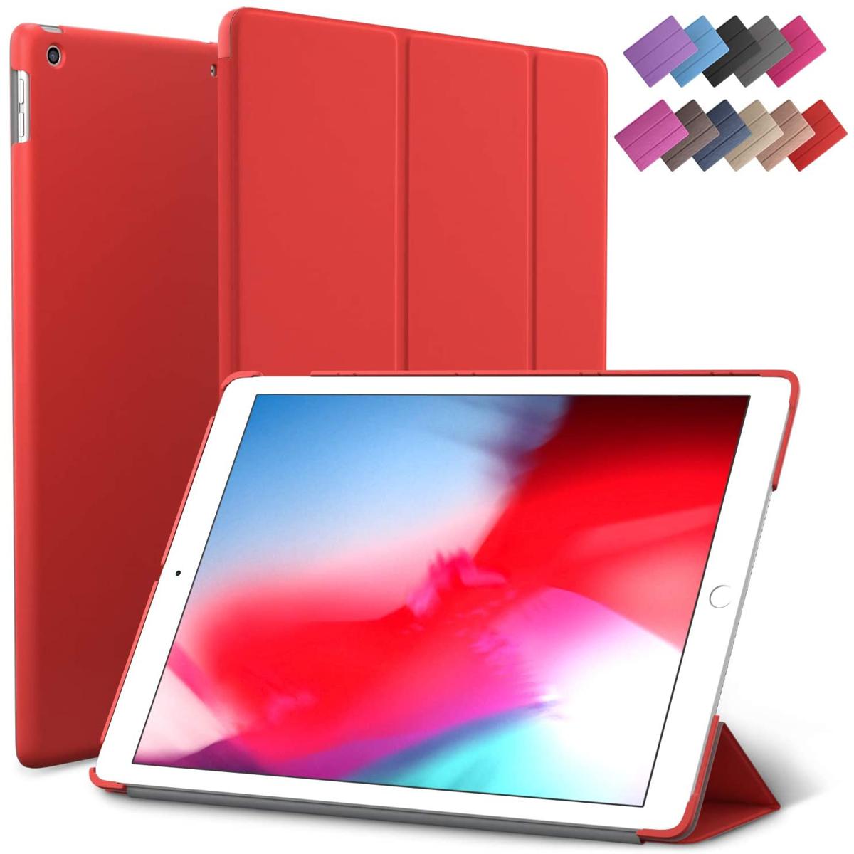 Ipad mini 5 Book Cover - Red Original Product Front View - OnlineExpo.pk