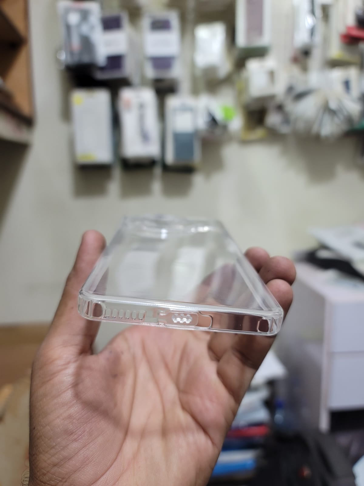 Soft TPU Back cover for Camon 13 Pro 5G Transparent with Camera protection Dust Proof Cap without edges View 3 - OnlineExpo.pk
