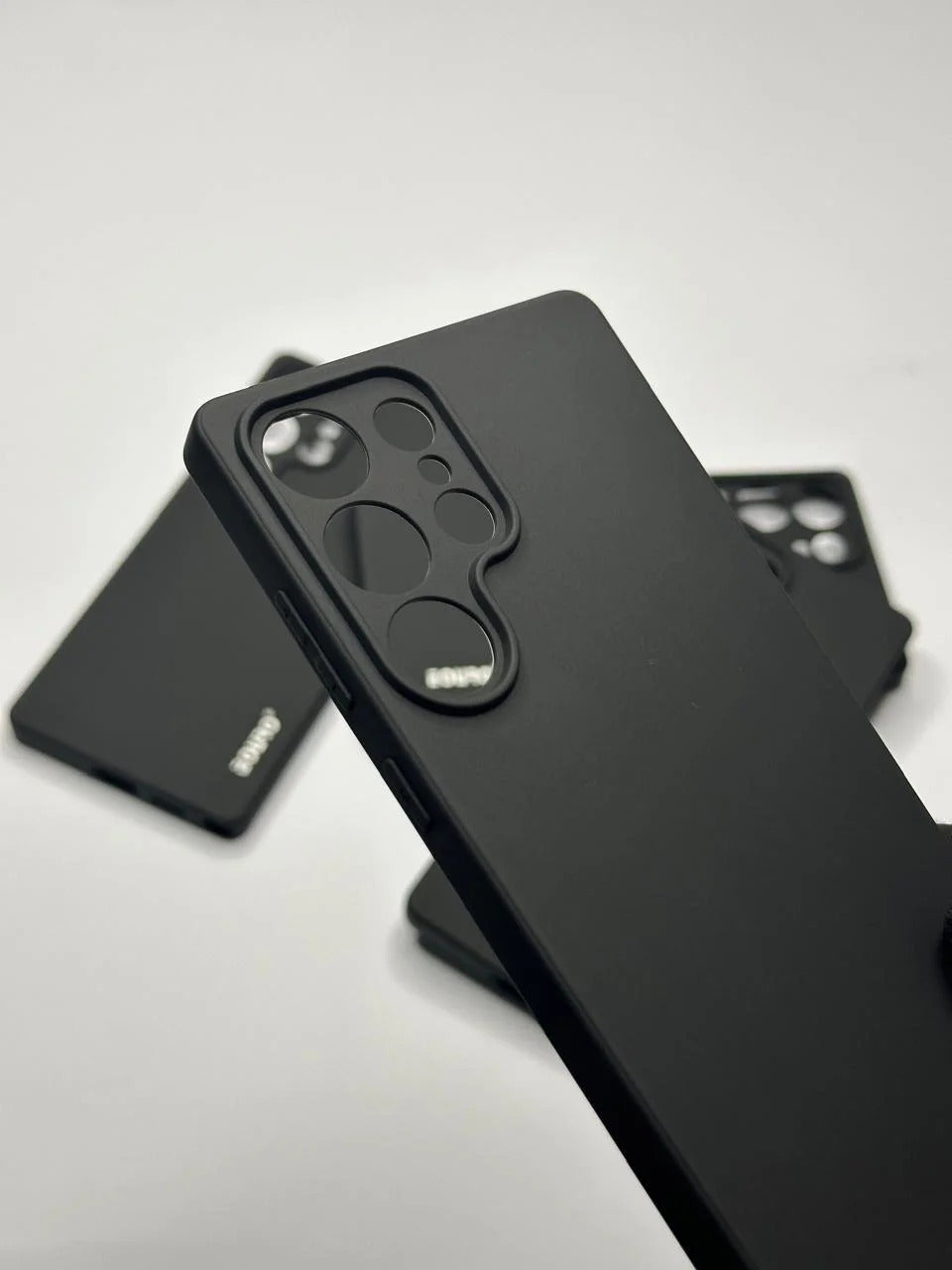 Black Eouro Soft Silicone Back Cover for Samsung s25 ultra Samsung S25 Samsung S25 Plus View 3 - OnlineExpo.pk