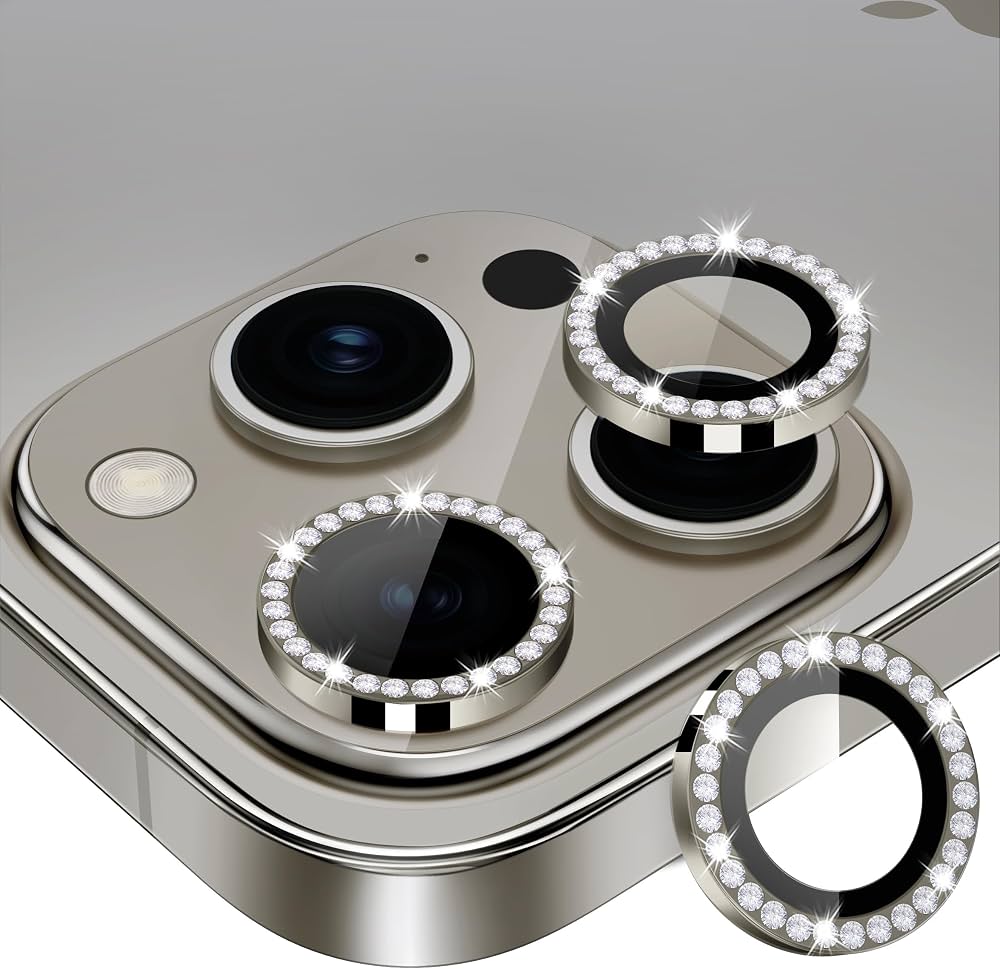 Diamond Camera Lens Protector for All Model 11 to 17 Pro Max View 2 - OnlineExpo.pk