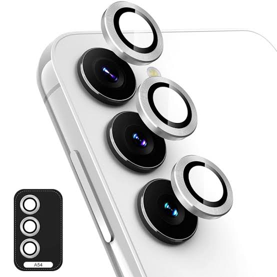 Camera Lens Protector for Samsung A54 Black Silver Blue Gold Grey View 4 - OnlineExpo.pk