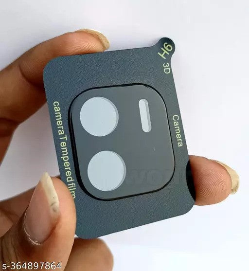 3D camera Protector for Redmi A2+ A2 Plus Tempered Full Cover Original Product Front View - OnlineExpo.pk