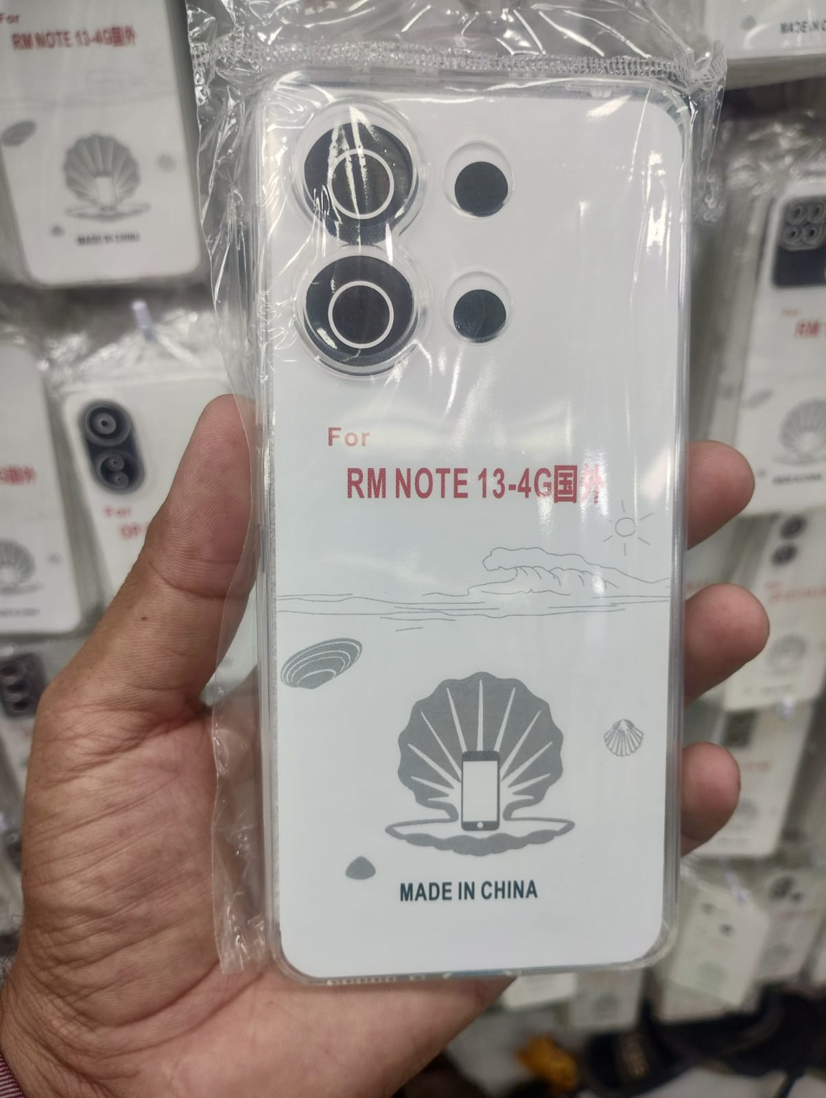Soft Dustproof Transparent Cover – Redmi Note 13 / Oppo A78 / A60 / A58 / Infinix Hot 40 / Redmi 13C / Realme C65 View 7 - OnlineExpo.pk