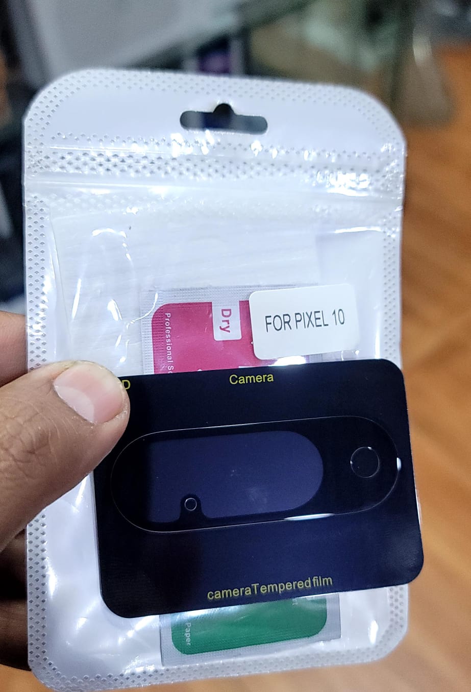 Back Camera Protector for Google pixel 10 Camera Glass Lens Protector Tempered Full Cover Original Product Front View