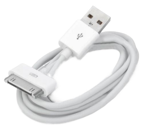 USB Charger Cable for Phone 4 4s APod Nano Pad 2 3 30-Pin Data USB Charging View 3 - OnlineExpo.pk