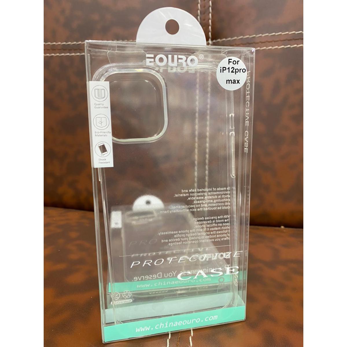 Eouro Transparent soft silicone cover for 12 Pro Max View 2 - OnlineExpo.pk