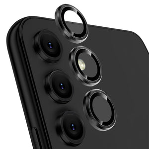 Camera Lens Protector for Samsung A54 Black Silver View 2 - OnlineExpo.pk