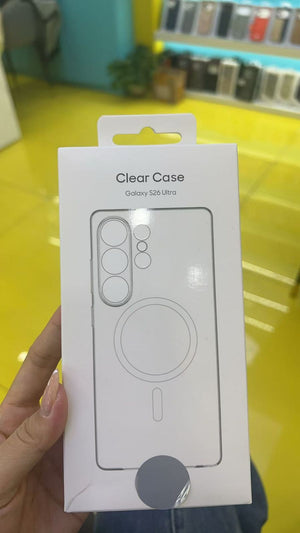 Clear Transparent Back Cover for Samsung S26 Ultra with MagSafe Charging View 3 - OnlineExpo.pk