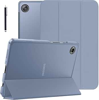 Pen Holder Smart Case for Galaxy Tab A11 Plus 2025 / A9+ 11 Inch, Slim Stand Hard Back Shell Protective Cover Folio Case for Galaxy Tab A11 Plus View 4 - OnlineExpo.pk