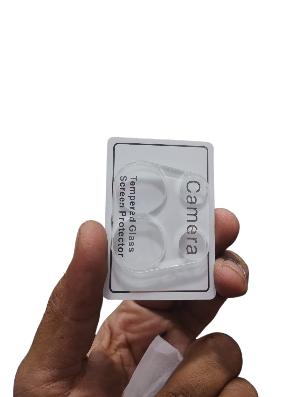 9H Premium Quality Camera Protector for Mi Redmi Note 13 Transparent Original Product Front View - OnlineExpo.pk
