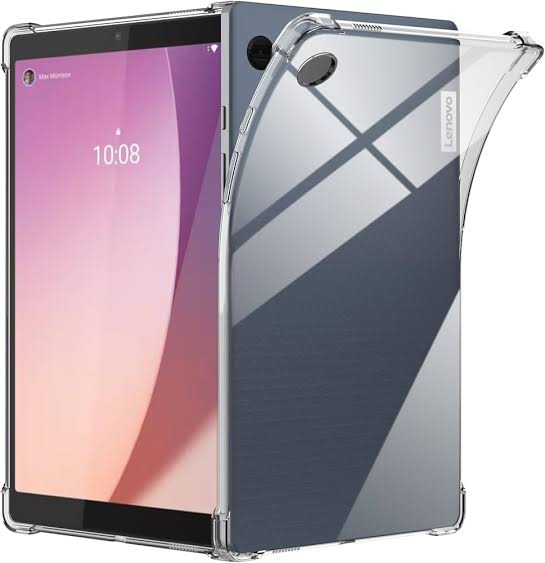 Shockproof Case Transparent cover for Lenovo M8 Anti-Drop Anti-Shock Clear Tpu Jelly Case View 2 - OnlineExpo.pk