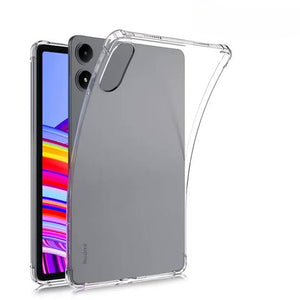 Soft TPU Bumper Clear Case for Redmi Poco Pad 12.1 inch Case Soft Transparent Full Protection shockproof Armor For Redmi Pad Pro Back cover Phone View 4 - OnlineExpo.pk