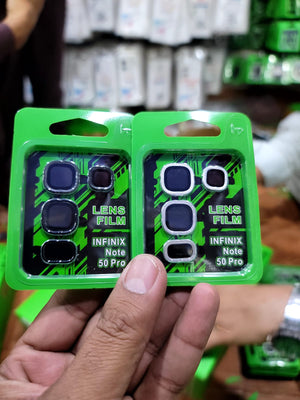 Camera Lens Protector for Infinix Note 50 Pro Camera Protector Original Product Front View - OnlineExpo.pk