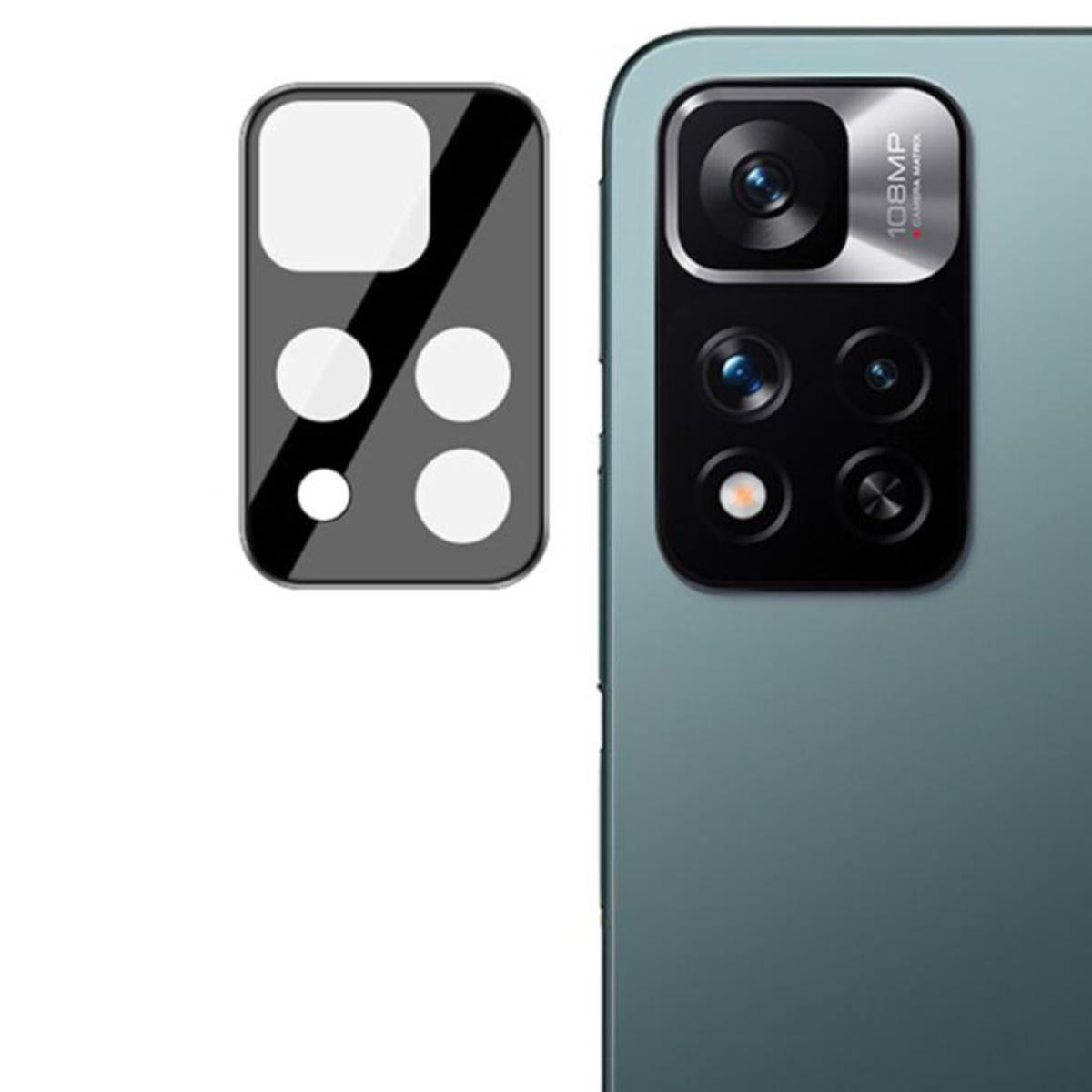 Redmi Note 11 Pro Camera Glass Lens Protector Tempered Full Cover Original Product Front View - OnlineExpo.pk