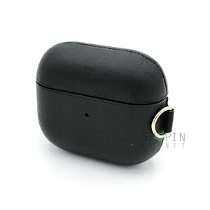 Airpods 3 Leather Case With Belt Clip - Black View 3 - OnlineExpo.pk